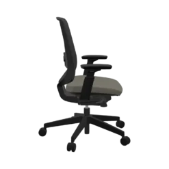 FLOKK Fauteuil de bureau base noire Light Up 250SL