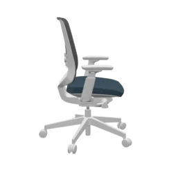 FLOKK Fauteuil de bureau base grise Light Up 250SL