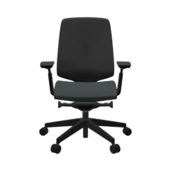 FLOKK Fauteuil de bureau base noire Light Up 250SL