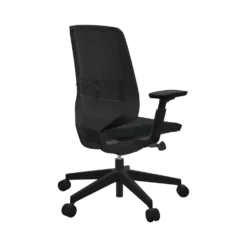 FLOKK Fauteuil de bureau base noire Light Up 250SL