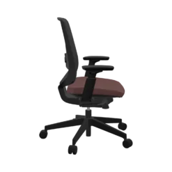 FLOKK Fauteuil de bureau base noire Light Up 250SL