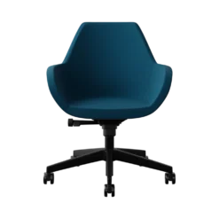 FLOKK Fauteuil de bureau à roulettes Fan 10T