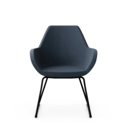 FLOKK Fauteuil pieds luge Fan 10V