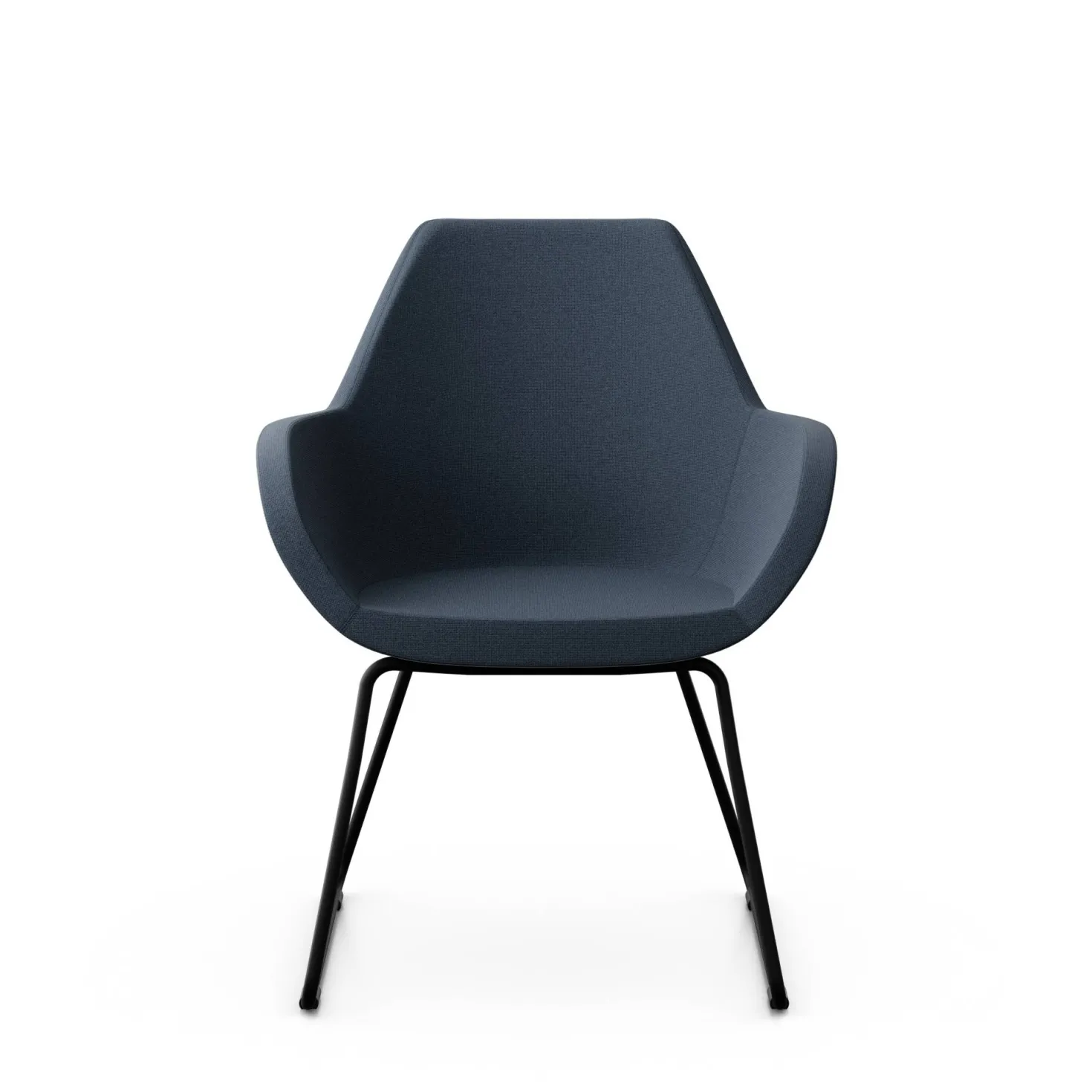 FLOKK Fauteuil pieds luge Fan 10V