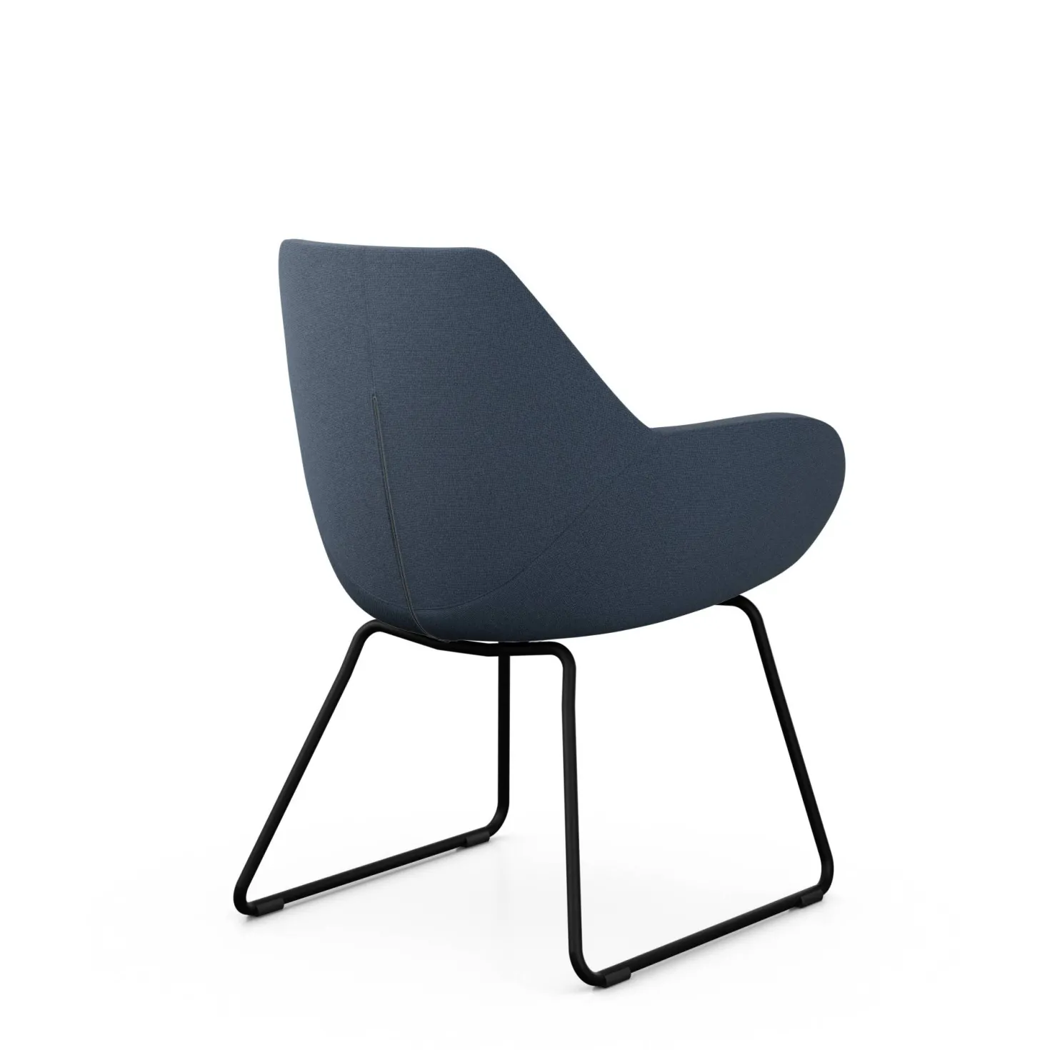 FLOKK Fauteuil pieds luge Fan 10V