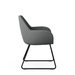 FLOKK Fauteuil pieds luge Fan 10V