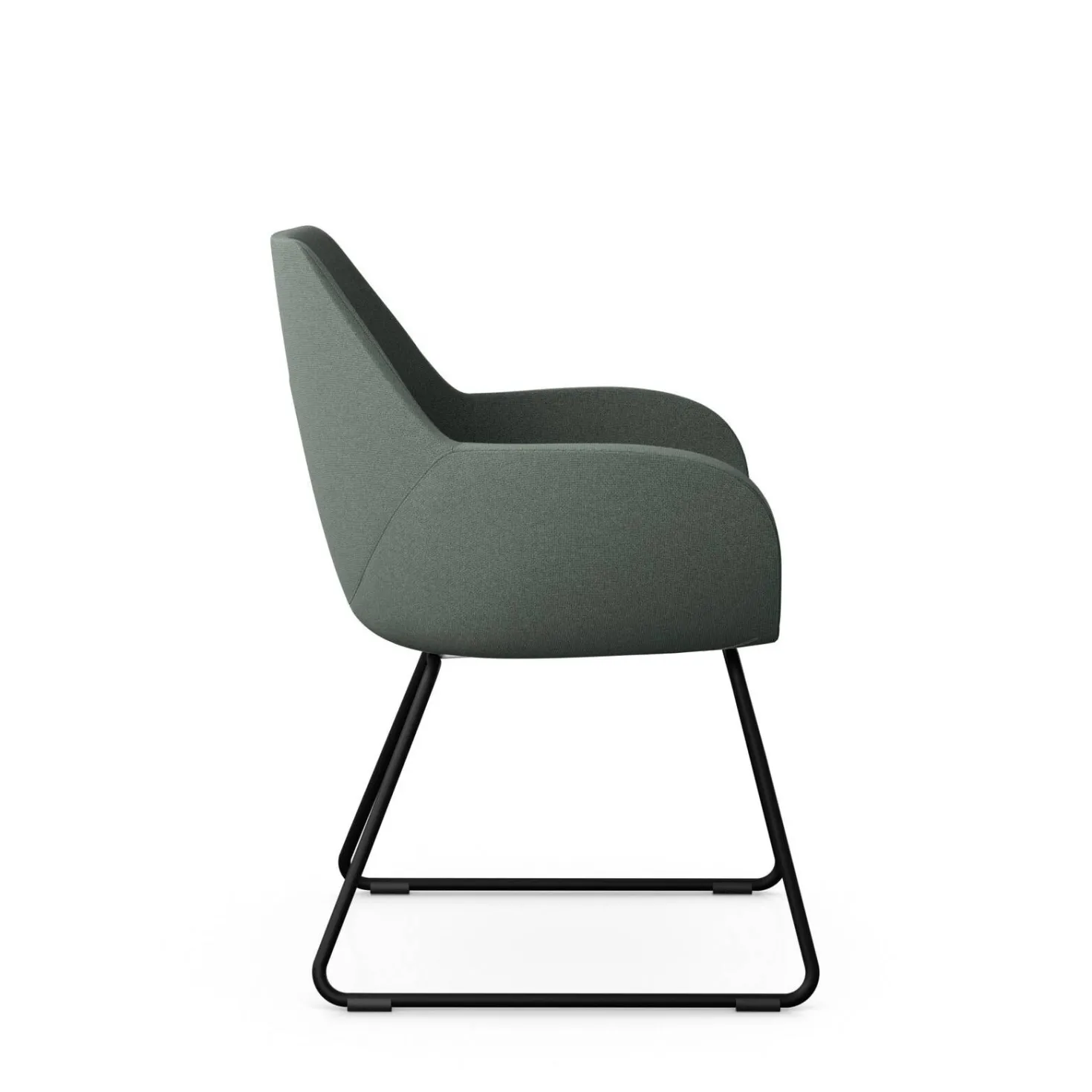FLOKK Fauteuil pieds luge Fan 10V