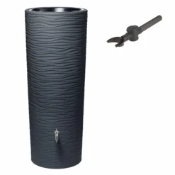 GARANTIA Récupérateur d'eau avec bac à fleurs 350L, Natura