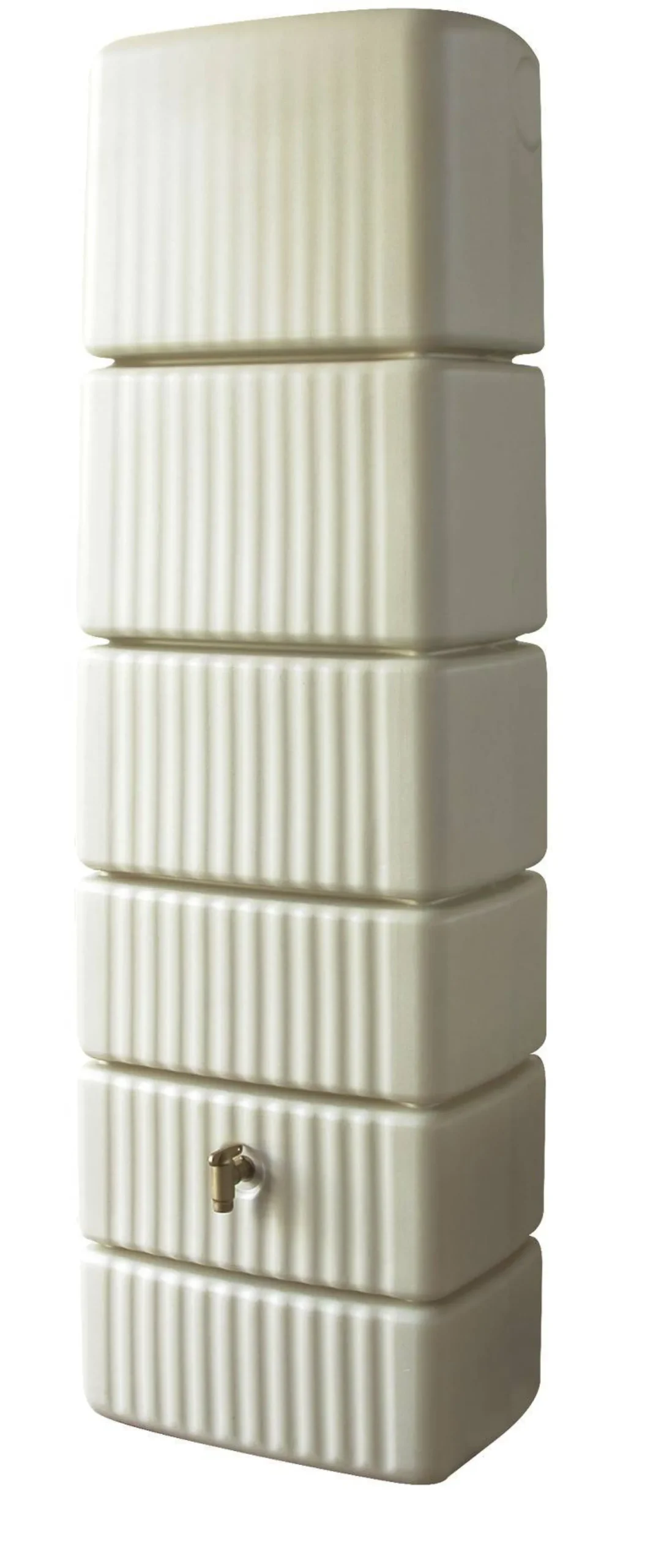 GARANTIA Récupérateur d'eau cuve murale 350L, Slim Sable
