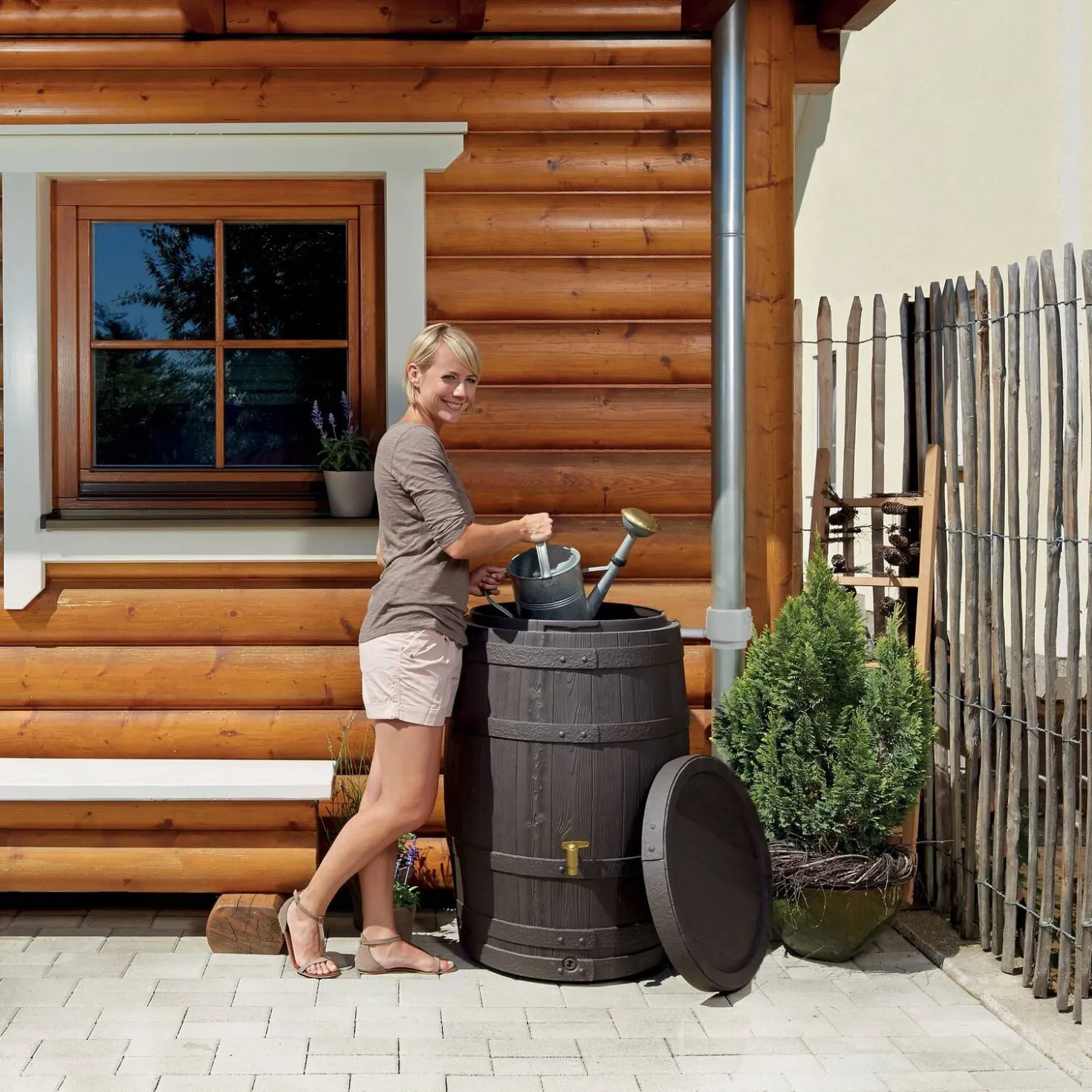 GARANTIA Récupérateur d'eau Tonneau Vino