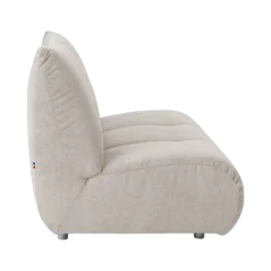 Grande chauffeuse pour canapé modulable tissu Benny