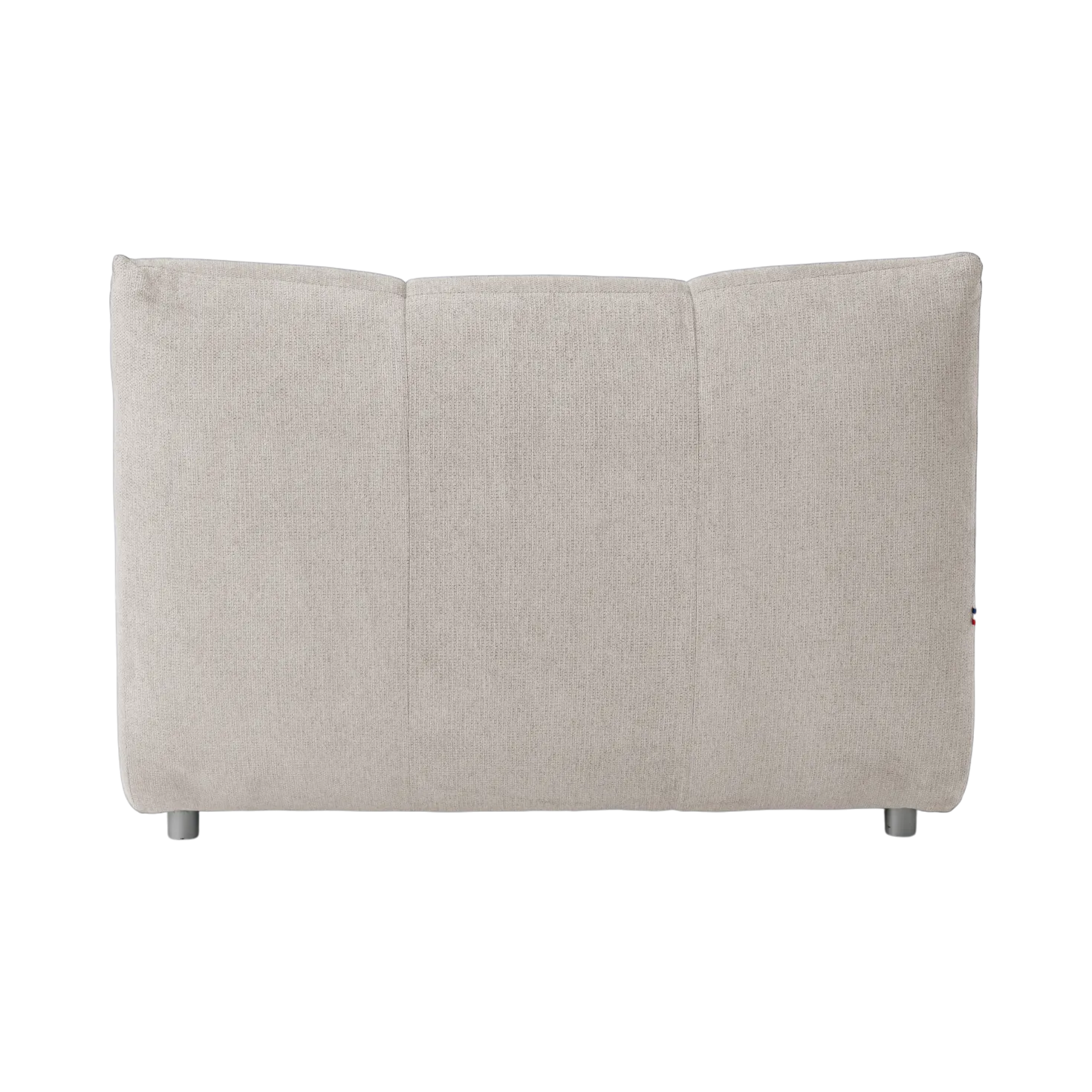 Grande chauffeuse pour canapé modulable tissu Benny