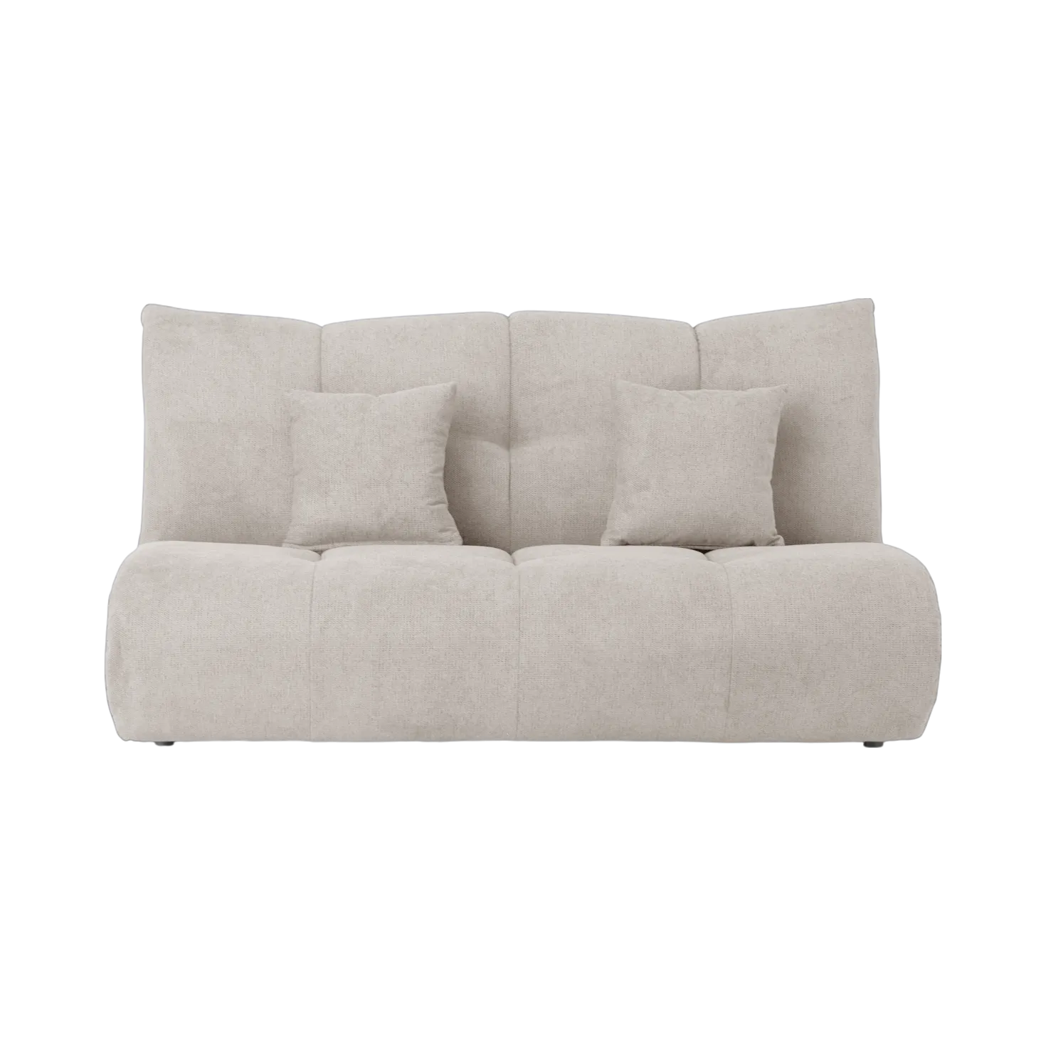 Grande chauffeuse pour canapé modulable tissu Benny
