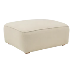 Grand pouf tissu Otis