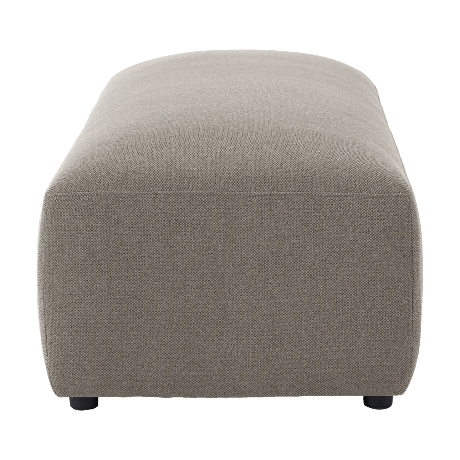 Grand pouf tissu tramé Pavel