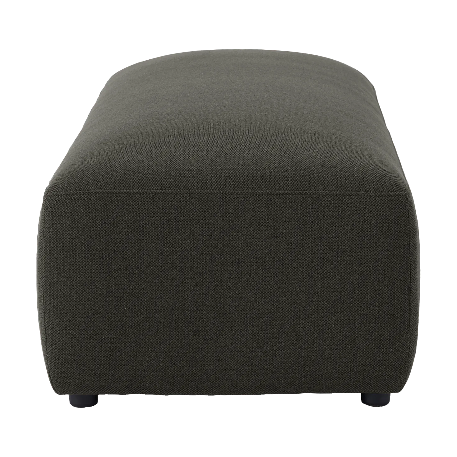 Grand pouf tissu tramé Pavel