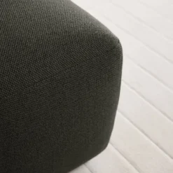 Grand pouf tissu tramé Pavel
