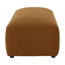 Grand pouf tissu tramé Pavel