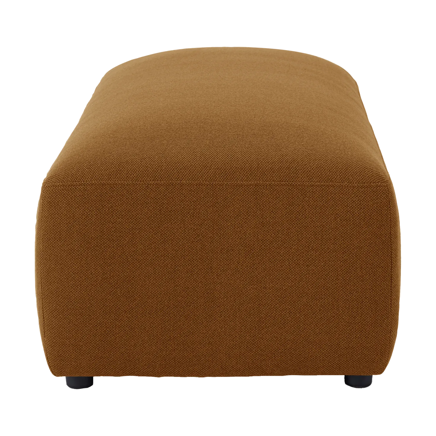 Grand pouf tissu tramé Pavel
