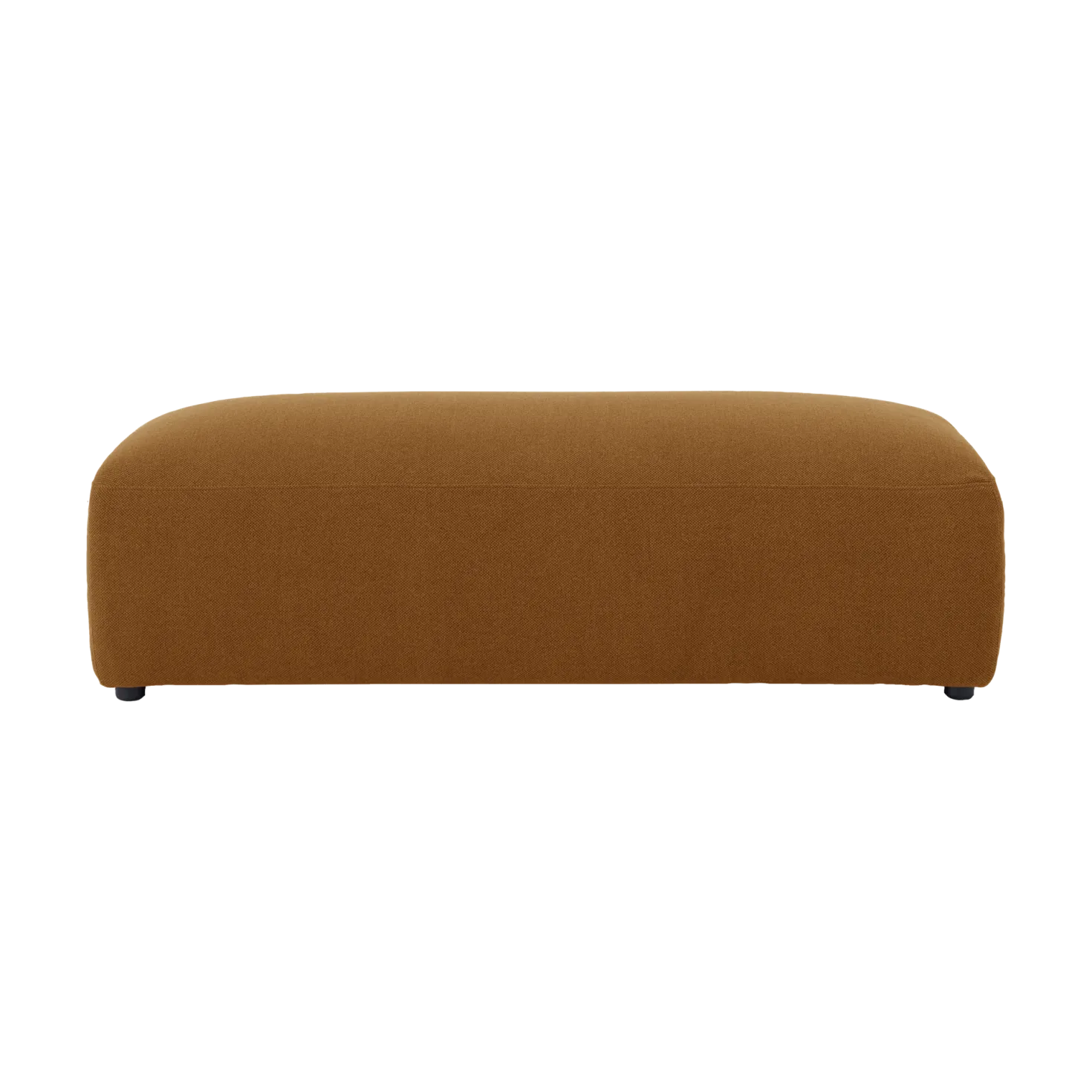 Grand pouf tissu tramé Pavel