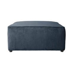 Grand pouf velours côtelé Otto