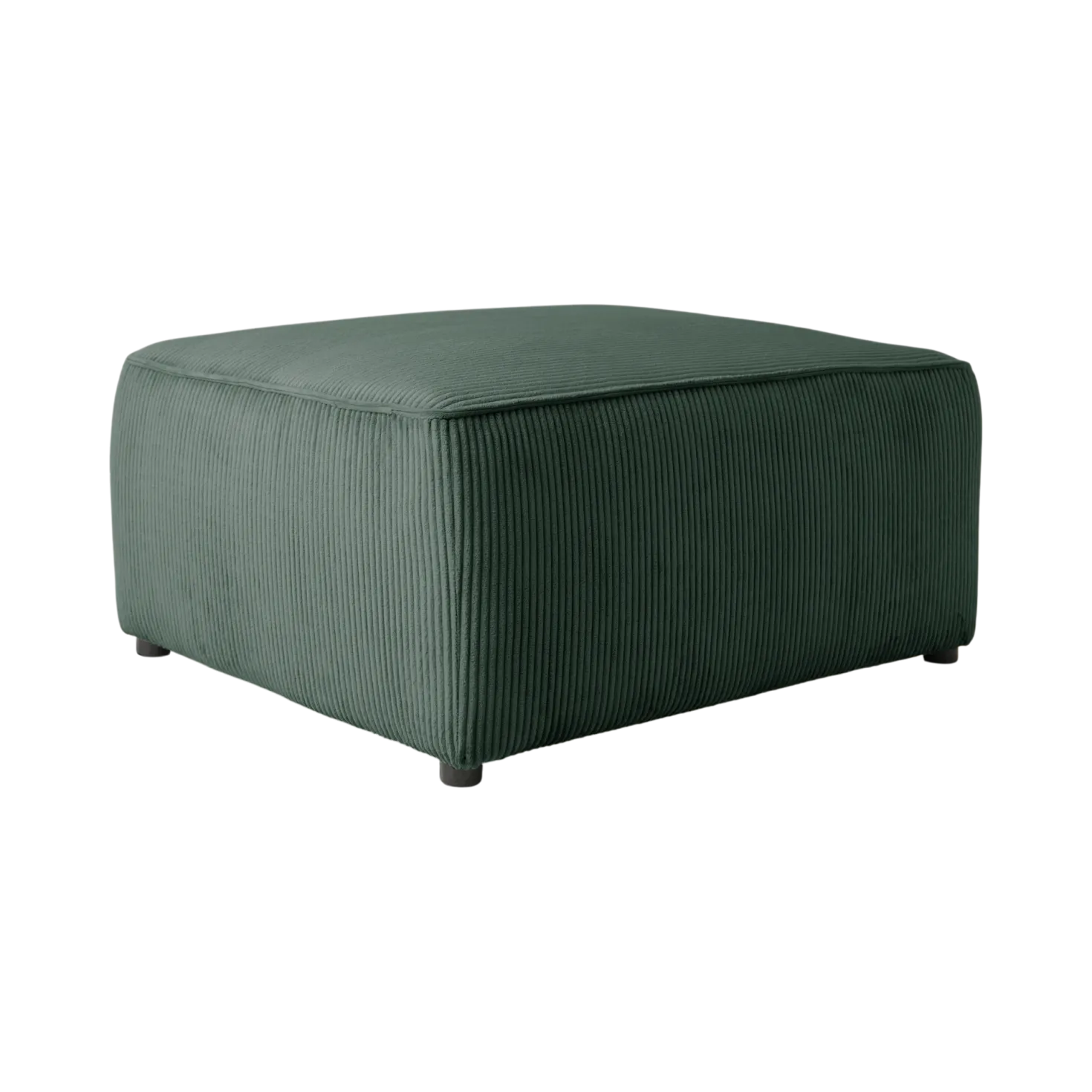 Grand pouf velours côtelé Otto