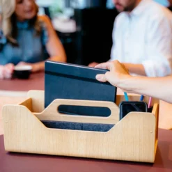 GUSTAV Organisateur de bureau bois