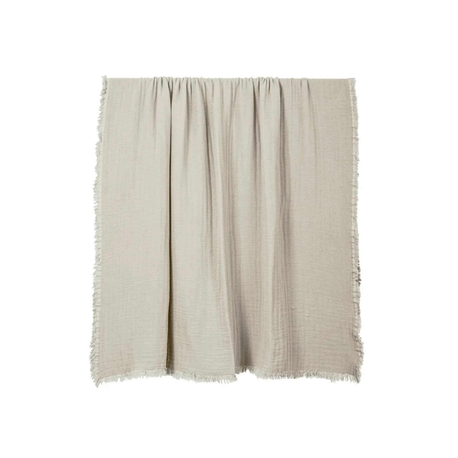 HAOMY Plaid double voile de coton Vanly