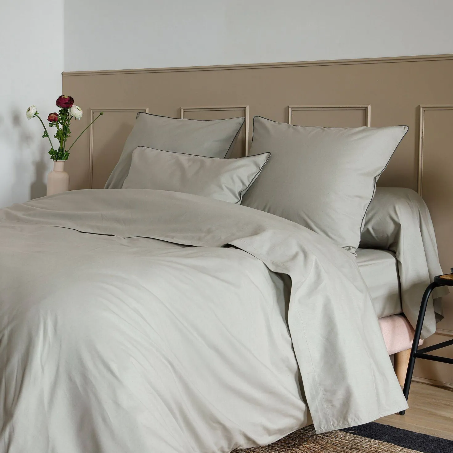 Housse de couette coton bio Thaïs