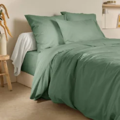 Housse de couette coton lin Valentine