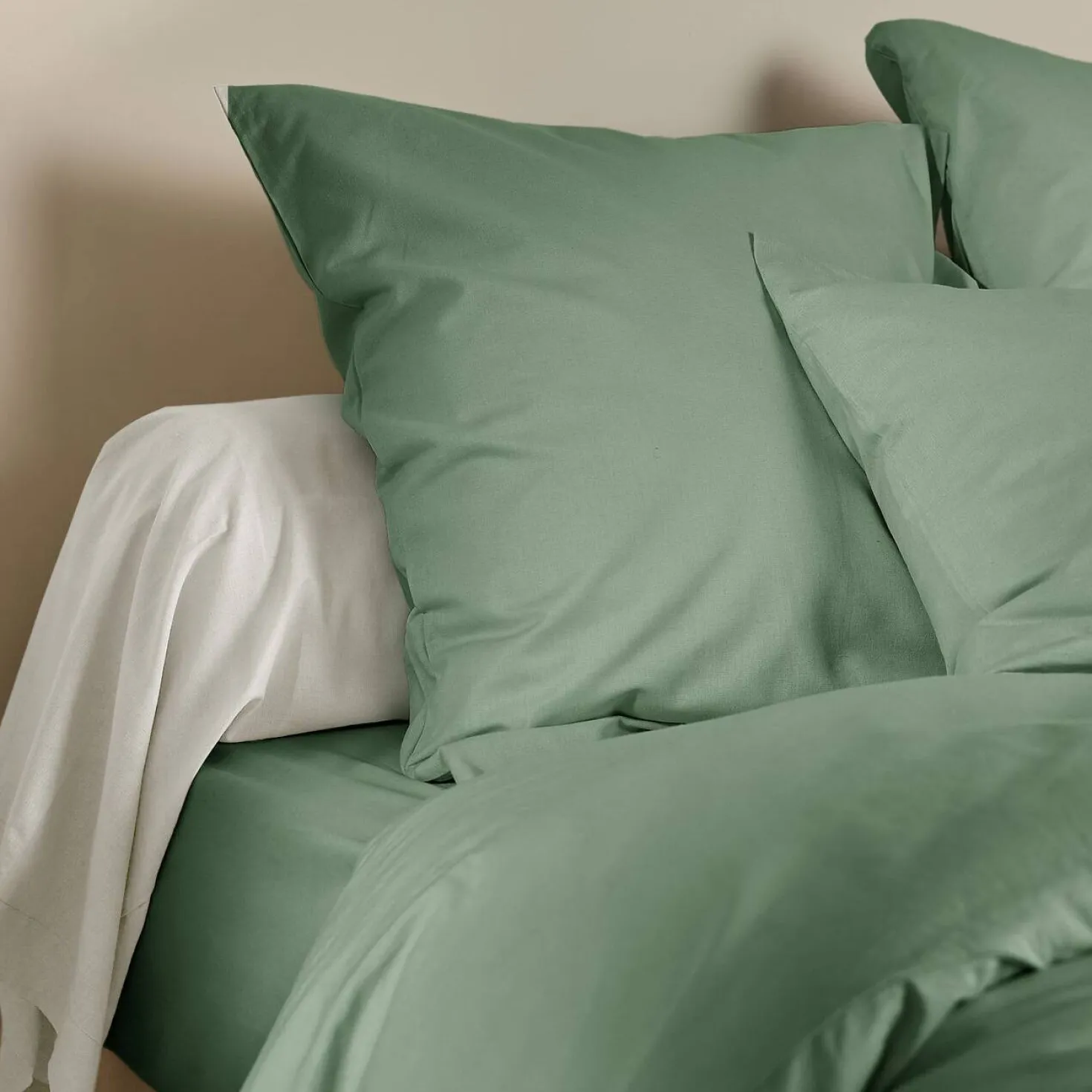 Housse de couette coton lin Valentine