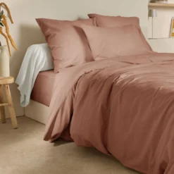 Housse de couette coton lin Valentine
