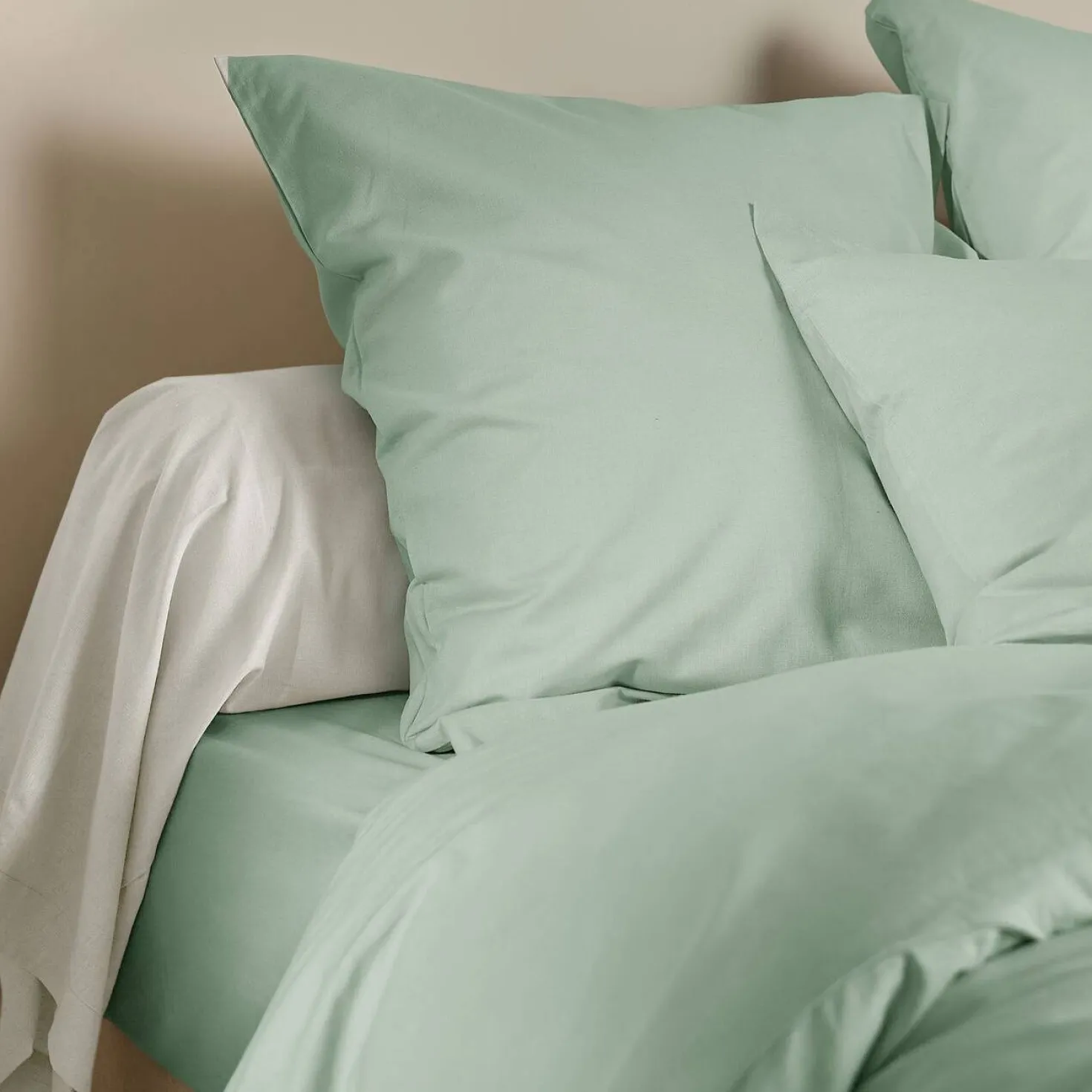 Housse de couette coton lin Valentine