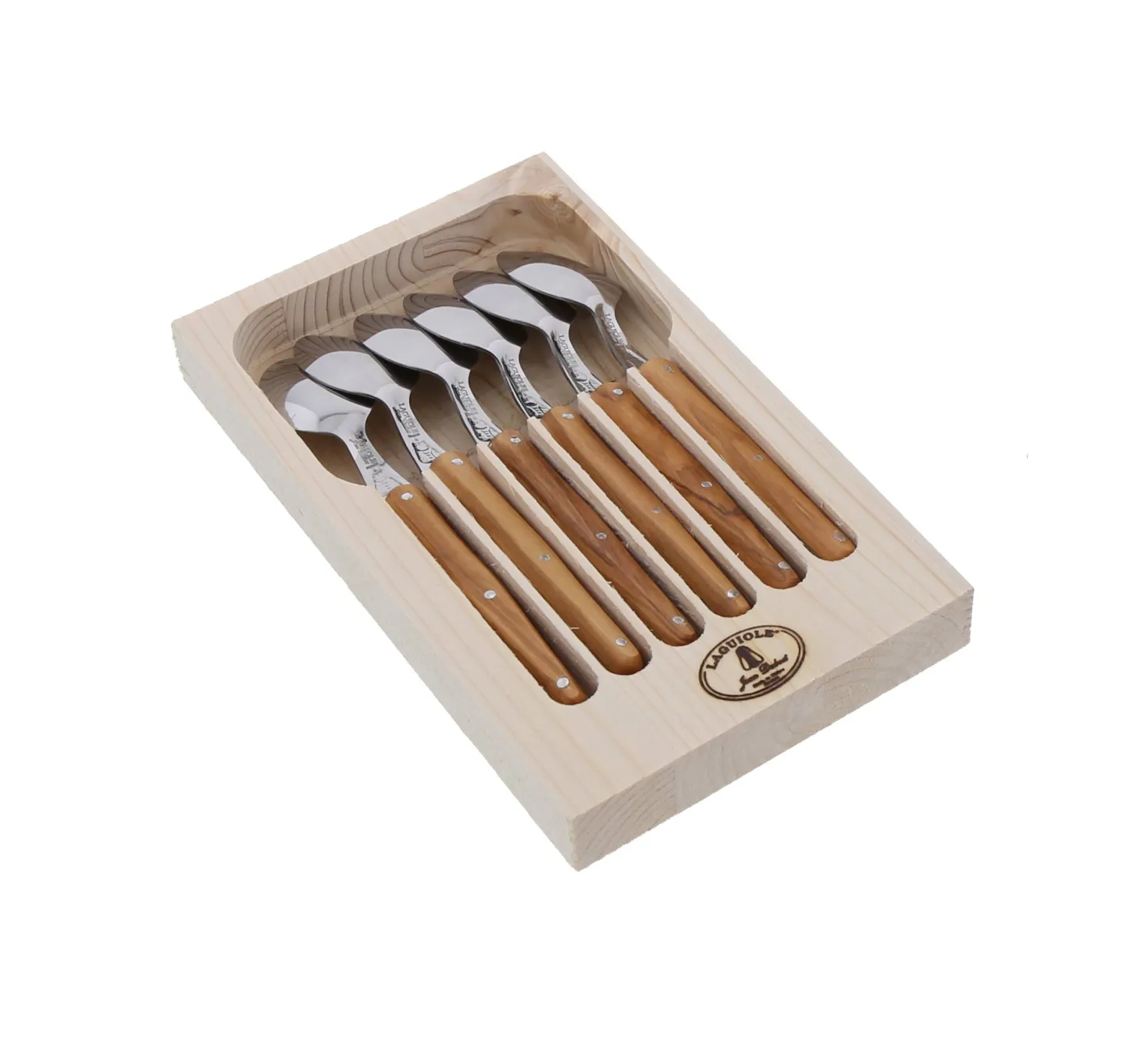 JEAN DUBOST Petite cuillère Laguiole 6 pièces