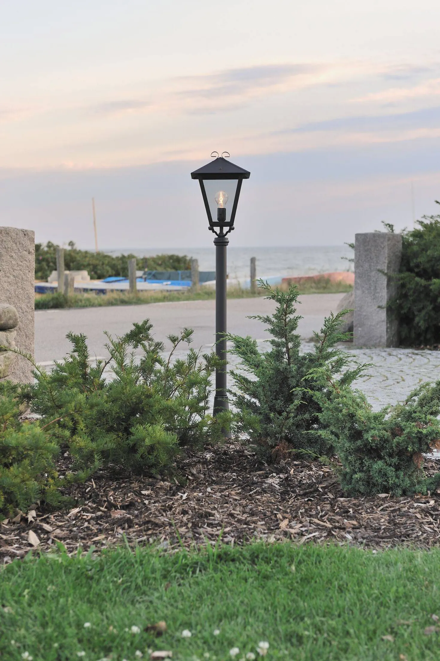 KONSTSMIDE Borne Lumineuse Benu en Aluminium