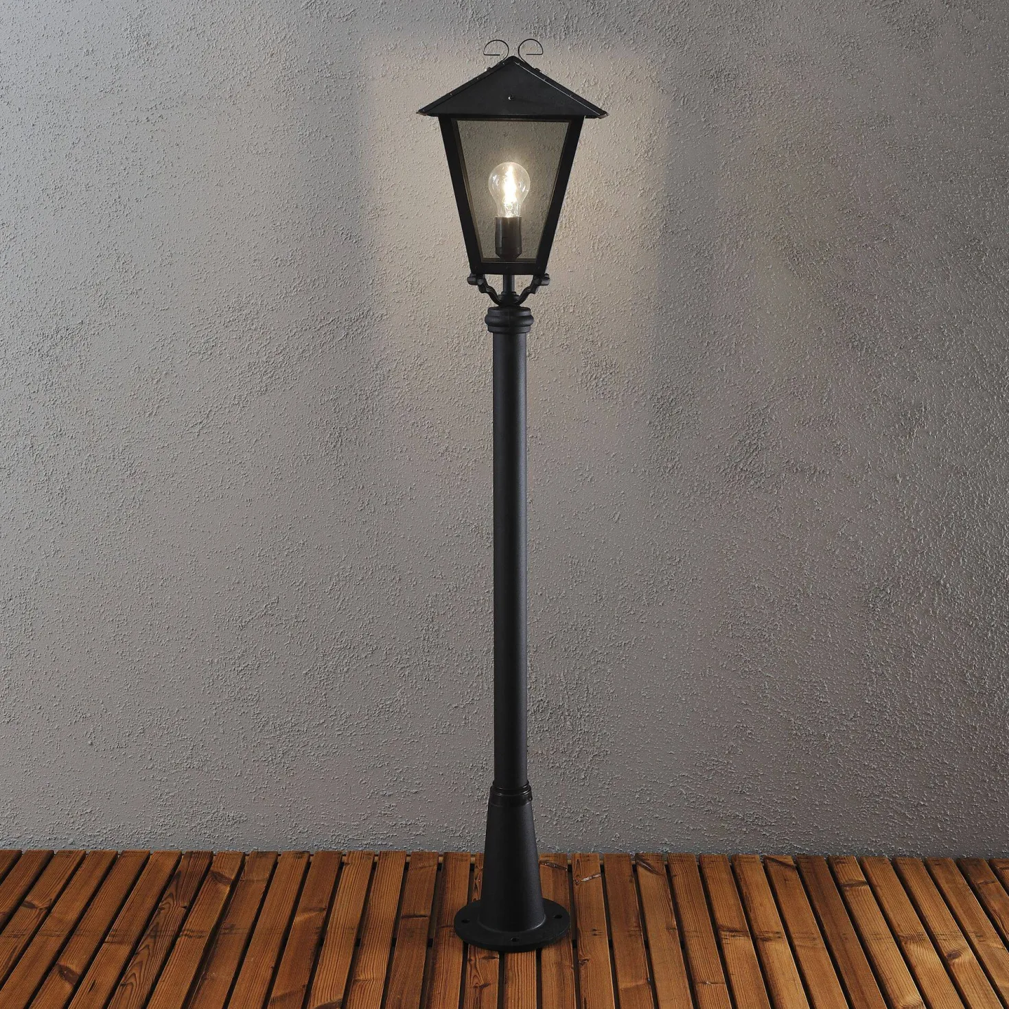 KONSTSMIDE Borne Lumineuse Benu en Aluminium