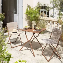 LAFUMA Table Rectangulaire Pliante Balcony Colorblock