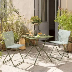 LAFUMA Table Rectangulaire Pliante Balcony Colorblock