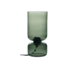 Lampe à poser en verre vert fumé Céleste