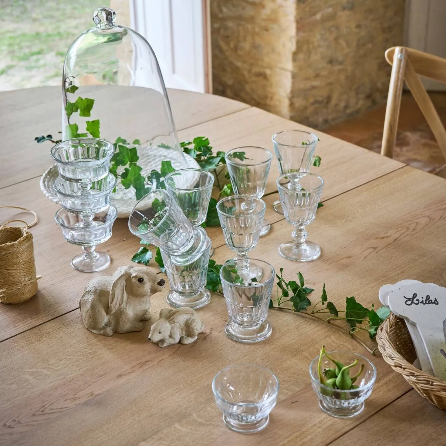 LA ROCHERE Lot de 6 Verres à eau Périgord
