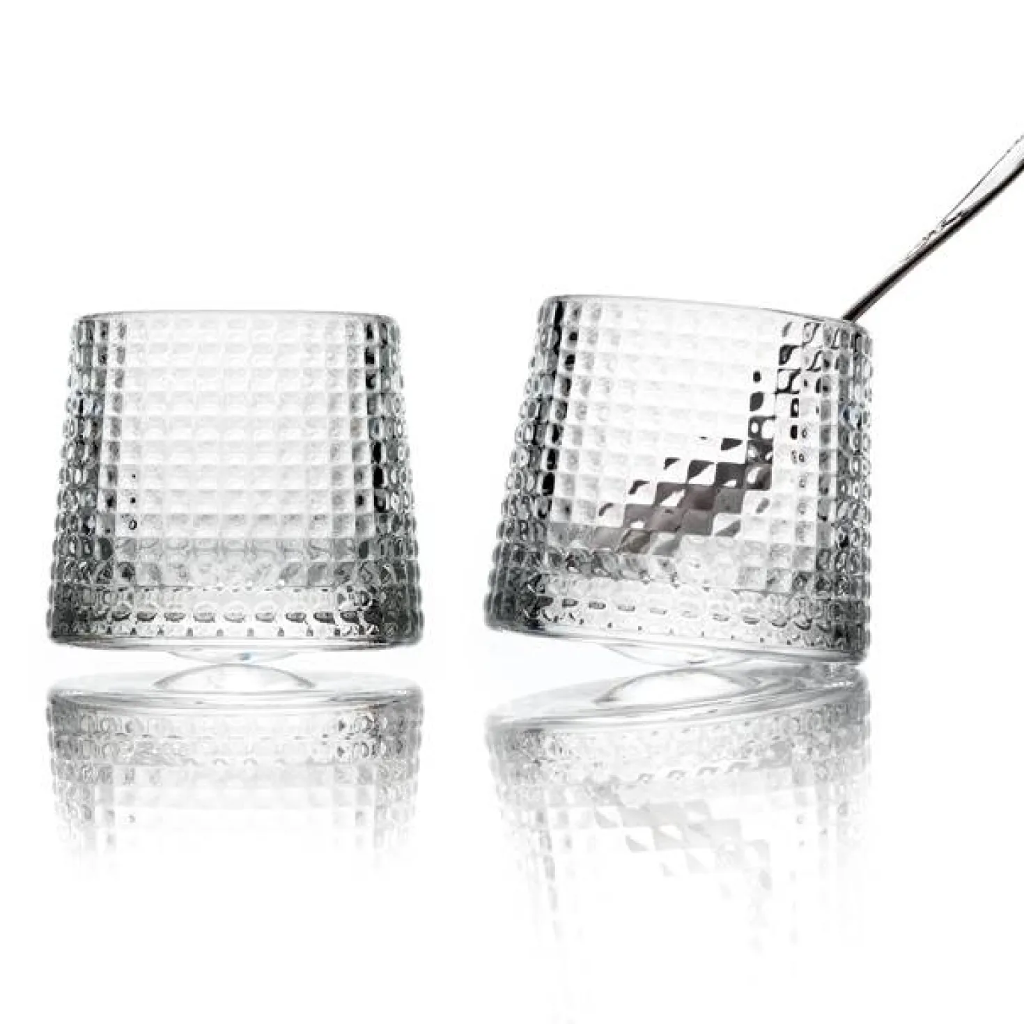 LA ROCHERE Lot de 4 Verres à whisky Blossom