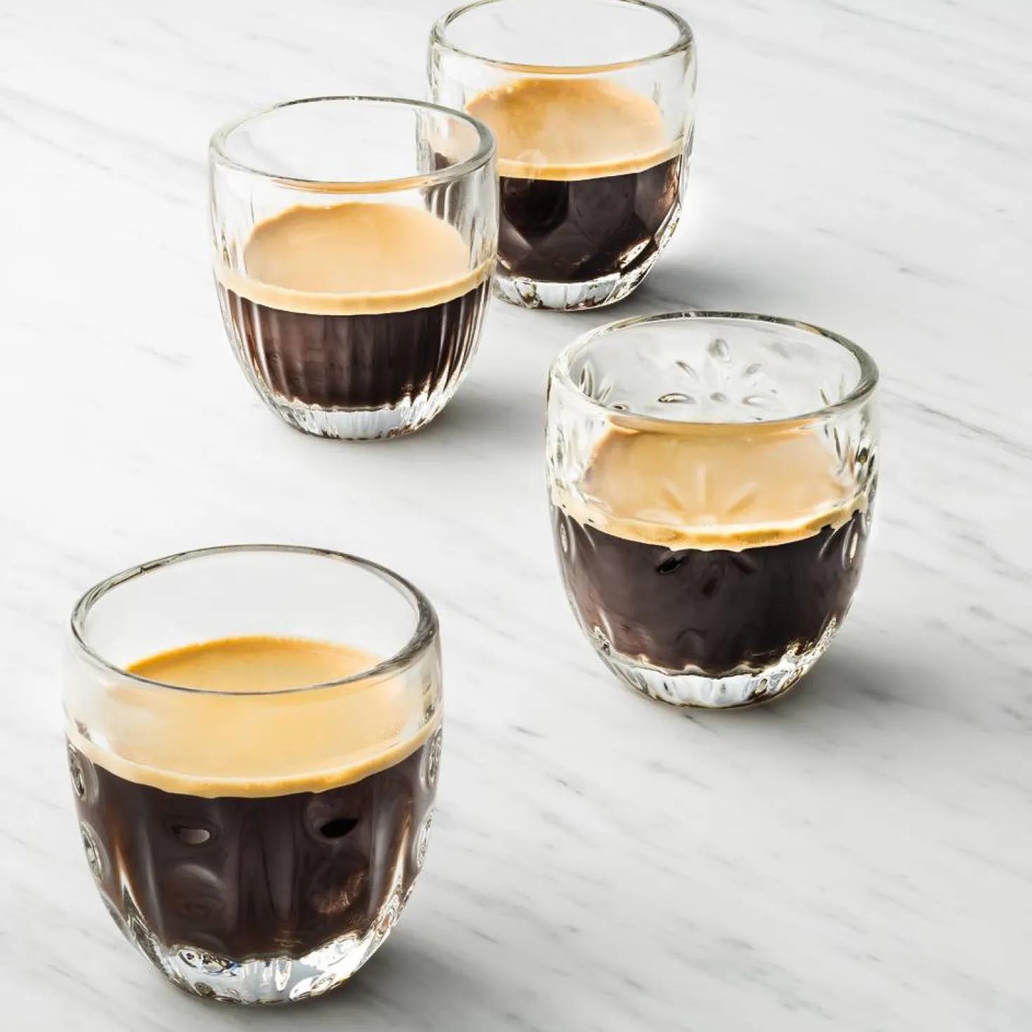 LA ROCHERE Set de 4 expressos Troquet assortis