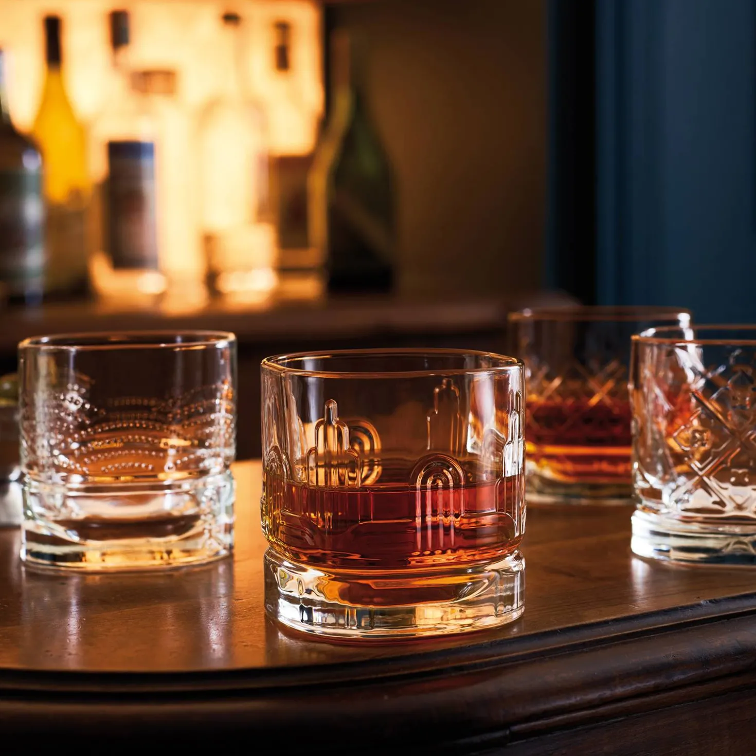 LA ROCHERE Set de 4 gobelets whisky Dandy
