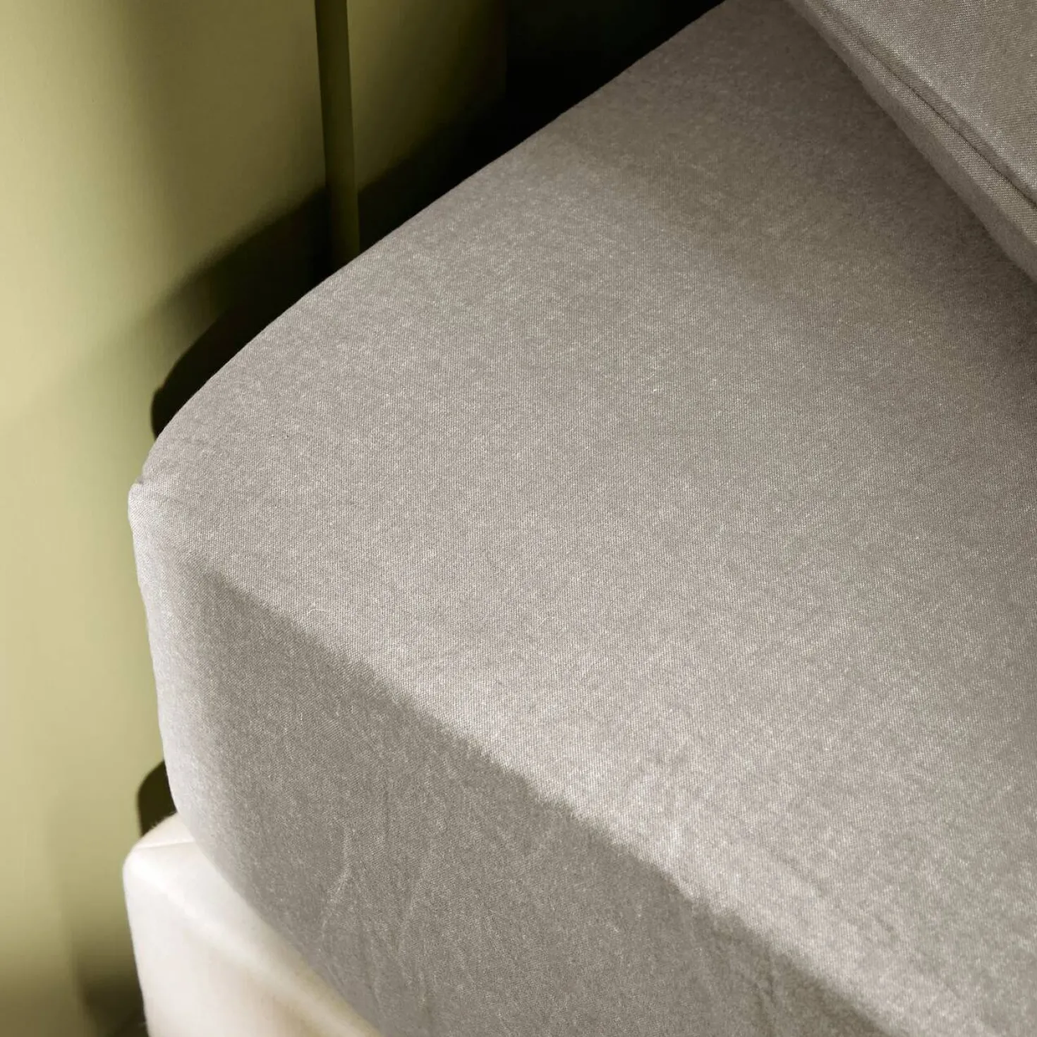 LASA HOME Drap housse coton flanelle Livia