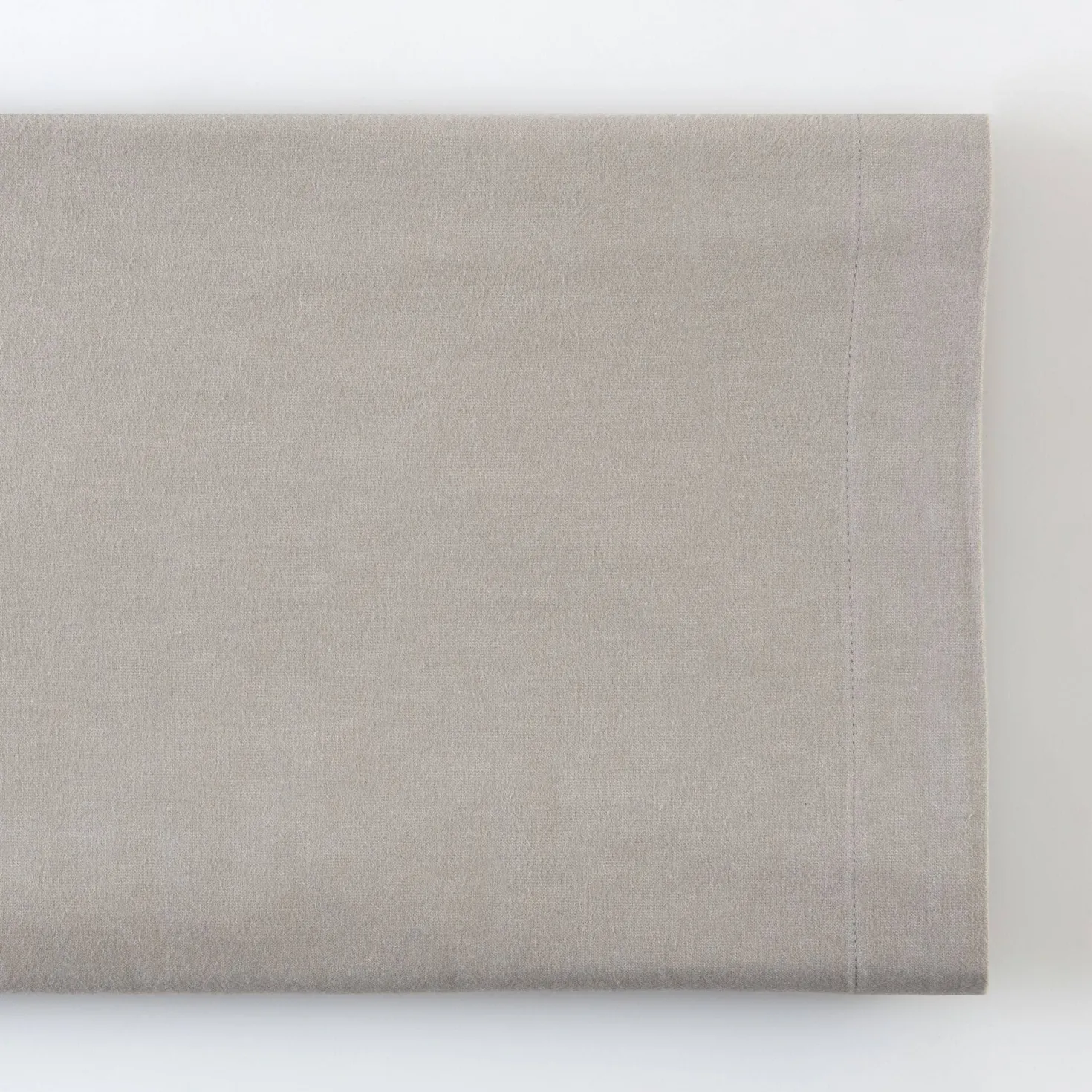LASA HOME Drap plat coton flanelle Livia