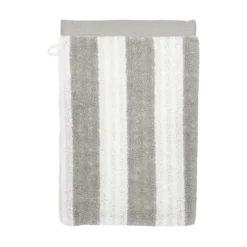LASA HOME Lot de 2 gants de toilette coton Lucia