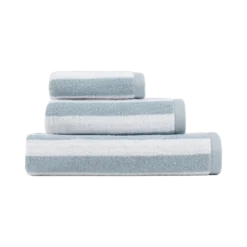 LASA HOME Serviette de bain coton recyclé Lucia