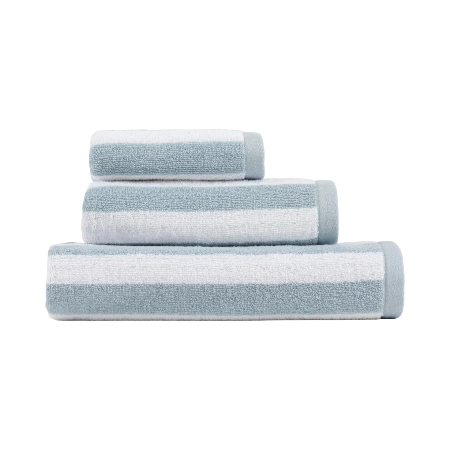 LASA HOME Serviette de bain coton recyclé Lucia