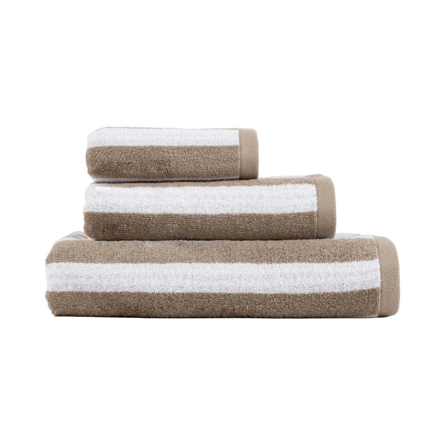 LASA HOME Serviette de bain coton recyclé Lucia