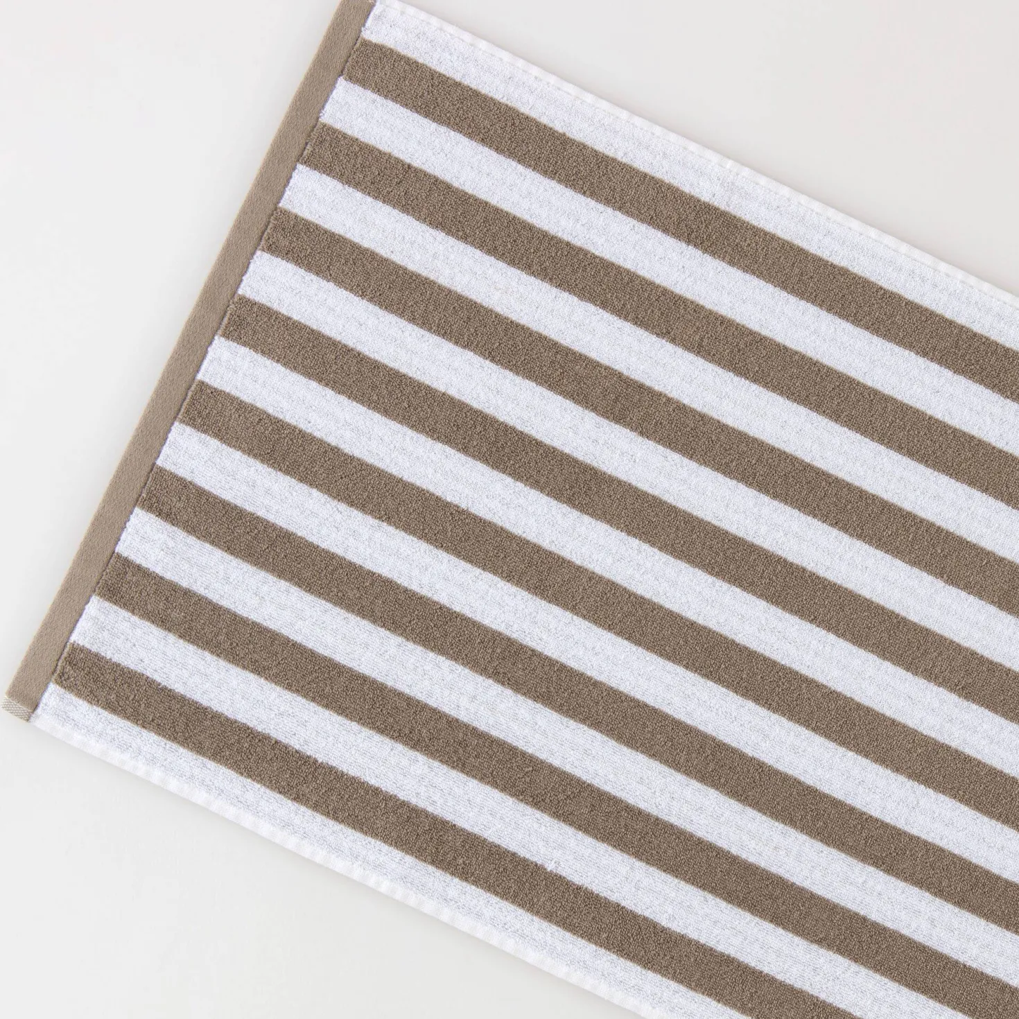 LASA HOME Serviette de bain coton recyclé Lucia